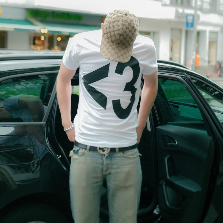 Herz Shirt - weiß