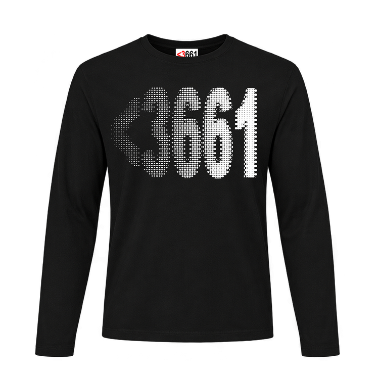 <3661 Longsleeve - schwarz